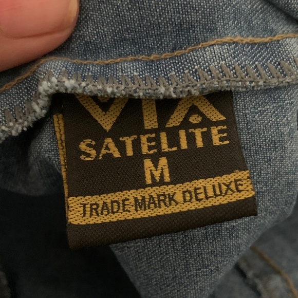 Stylish Blue Denim Dress - Picture 7 of 14